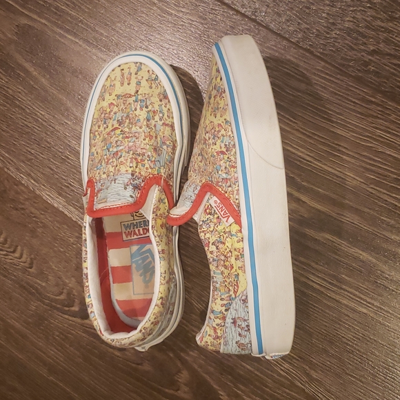 Vans X Where's Waldo? Slip-On Kid's Sneakers - Picture 5 of 7